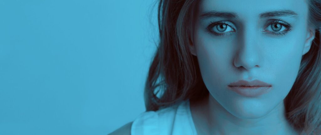 blue, girl, sad, face, head, sadness, upset, unhappy, sad eyes, sad girl, sorrow, model, female, woman, eyes, portrait, girl, girl, sad, sad, sad, sad, sad, face, sadness, sad girl, sad girl, eyes